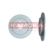 Jeu de 2 disques de frein arrière KAMOKA 103500 - Visuel 1