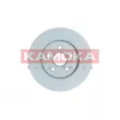 Jeu de 2 disques de frein arrière KAMOKA 103500 - Visuel 2