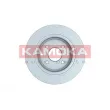 Jeu de 2 disques de frein arrière KAMOKA 103501 - Visuel 2