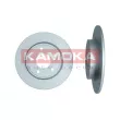 Jeu de 2 disques de frein arrière KAMOKA 103502 - Visuel 1