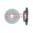 Jeu de 2 disques de frein arrière KAMOKA 103503 - Visuel 1