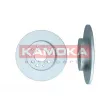 Jeu de 2 disques de frein arrière KAMOKA 103512 - Visuel 1