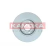 Jeu de 2 disques de frein arrière KAMOKA 103512 - Visuel 2