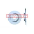 Jeu de 2 disques de frein arrière KAMOKA 103515 - Visuel 2