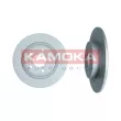 Jeu de 2 disques de frein arrière KAMOKA 103517 - Visuel 1