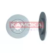 Jeu de 2 disques de frein arrière KAMOKA 103518 - Visuel 1