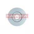 Jeu de 2 disques de frein arrière KAMOKA 103518 - Visuel 2