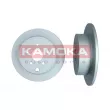 Jeu de 2 disques de frein arrière KAMOKA 103519 - Visuel 1