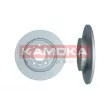 Jeu de 2 disques de frein arrière KAMOKA 103521 - Visuel 1
