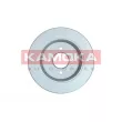 Jeu de 2 disques de frein arrière KAMOKA 103524 - Visuel 2