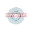 Jeu de 2 disques de frein arrière KAMOKA 103525 - Visuel 2