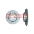 Jeu de 2 disques de frein arrière KAMOKA 103530 - Visuel 1
