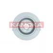 Jeu de 2 disques de frein arrière KAMOKA 103530 - Visuel 2