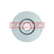 Jeu de 2 disques de frein arrière KAMOKA 103533 - Visuel 2