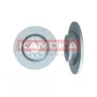 Jeu de 2 disques de frein arrière KAMOKA 103536 - Visuel 1