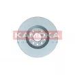 Jeu de 2 disques de frein arrière KAMOKA 103536 - Visuel 2