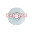 Jeu de 2 disques de frein arrière KAMOKA 103538 - Visuel 2