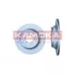 Jeu de 2 disques de frein arrière KAMOKA 103539 - Visuel 2
