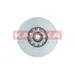 Jeu de 2 disques de frein arrière KAMOKA 103542 - Visuel 2