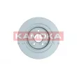 Jeu de 2 disques de frein arrière KAMOKA 103544 - Visuel 2