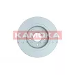 Jeu de 2 disques de frein arrière KAMOKA 103546 - Visuel 2