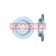 Jeu de 2 disques de frein arrière KAMOKA 103548 - Visuel 2
