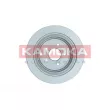 Jeu de 2 disques de frein arrière KAMOKA 103549 - Visuel 2