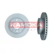 Jeu de 2 disques de frein avant KAMOKA 103554 - Visuel 1