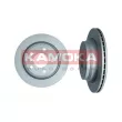 Jeu de 2 disques de frein arrière KAMOKA 103555 - Visuel 1