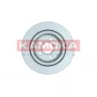 Jeu de 2 disques de frein arrière KAMOKA 103557 - Visuel 2