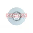Jeu de 2 disques de frein avant KAMOKA 103563 - Visuel 2