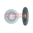 Jeu de 2 disques de frein arrière KAMOKA 103564 - Visuel 1