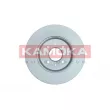 Jeu de 2 disques de frein avant KAMOKA 103566 - Visuel 2