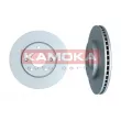 Jeu de 2 disques de frein avant KAMOKA 103575 - Visuel 1