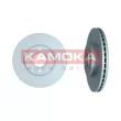 Jeu de 2 disques de frein avant KAMOKA 103577 - Visuel 1