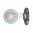 Jeu de 2 disques de frein avant KAMOKA 103579 - Visuel 1