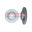 Jeu de 2 disques de frein arrière KAMOKA 103581 - Visuel 1
