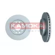 Jeu de 2 disques de frein avant KAMOKA 103583 - Visuel 1