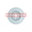 Jeu de 2 disques de frein avant KAMOKA 103584 - Visuel 2