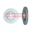 Jeu de 2 disques de frein avant KAMOKA 103585 - Visuel 1