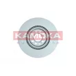 Jeu de 2 disques de frein avant KAMOKA 103586 - Visuel 2