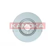 Jeu de 2 disques de frein avant KAMOKA 103590 - Visuel 2