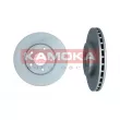 Jeu de 2 disques de frein avant KAMOKA 103591 - Visuel 1