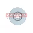 Jeu de 2 disques de frein avant KAMOKA 103595 - Visuel 2