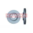 Jeu de 2 disques de frein avant KAMOKA 103598 - Visuel 1