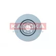 Jeu de 2 disques de frein avant KAMOKA 103598 - Visuel 2