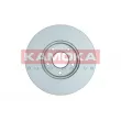 Jeu de 2 disques de frein avant KAMOKA 103599 - Visuel 2