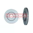 Jeu de 2 disques de frein avant KAMOKA 103600 - Visuel 1