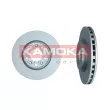 Jeu de 2 disques de frein avant KAMOKA 103601 - Visuel 1