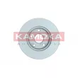 Jeu de 2 disques de frein avant KAMOKA 103602 - Visuel 2